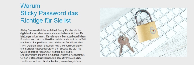 Schloss und Schlüssel auf einer Computertastatur als Symbol für Datenschutz.